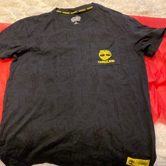 Timberland spongebob shirt best sale